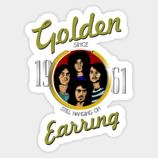Golden Earring Still Hanging On Sticker